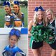 thumbnail image 2 of 20 PCS 8 Inch Cheer Hair Bows Large Cheerleading Big Hair Bows with Ponytail Holder Hand-made Grosgrain Ribbon Hair Accessories for Teen Girls (Blue), 2 of 4