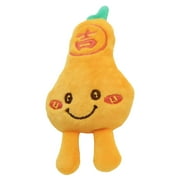 QHUDLV Carrot Dog Toy Giant 15cm Plush Squeaky Puppy Toy for Small, Medium & Large Dogs, Fun Food- Interactive Chew Toy, Cute Stuffed Animal for Play & Training