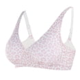 thumbnail image 6 of iHPH7 Jelly Bras for Women Supportive Wireless Push Up Bra Full Coverage No Underwire Seamless Bras for Women Pink XL, 6 of 9