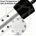 thumbnail image 4 of Asoricing Water Heater, 1500W Electric Water Heater, Stainless Steel Texture, Home and Office Travel Heater Suitable for Pools, Black, 4 of 8