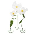 thumbnail image 3 of Wildnix Wedding Artificial Flower Decoration, Corn Poppy Floral Arrangement for Romantic and Timeless Weddings, Maintenance-Free, Set of 3, 3 of 6