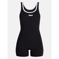 thumbnail image 5 of No Boundaries Seamless Trimmed Romper, Women's XS-XXXL, 5 of 5