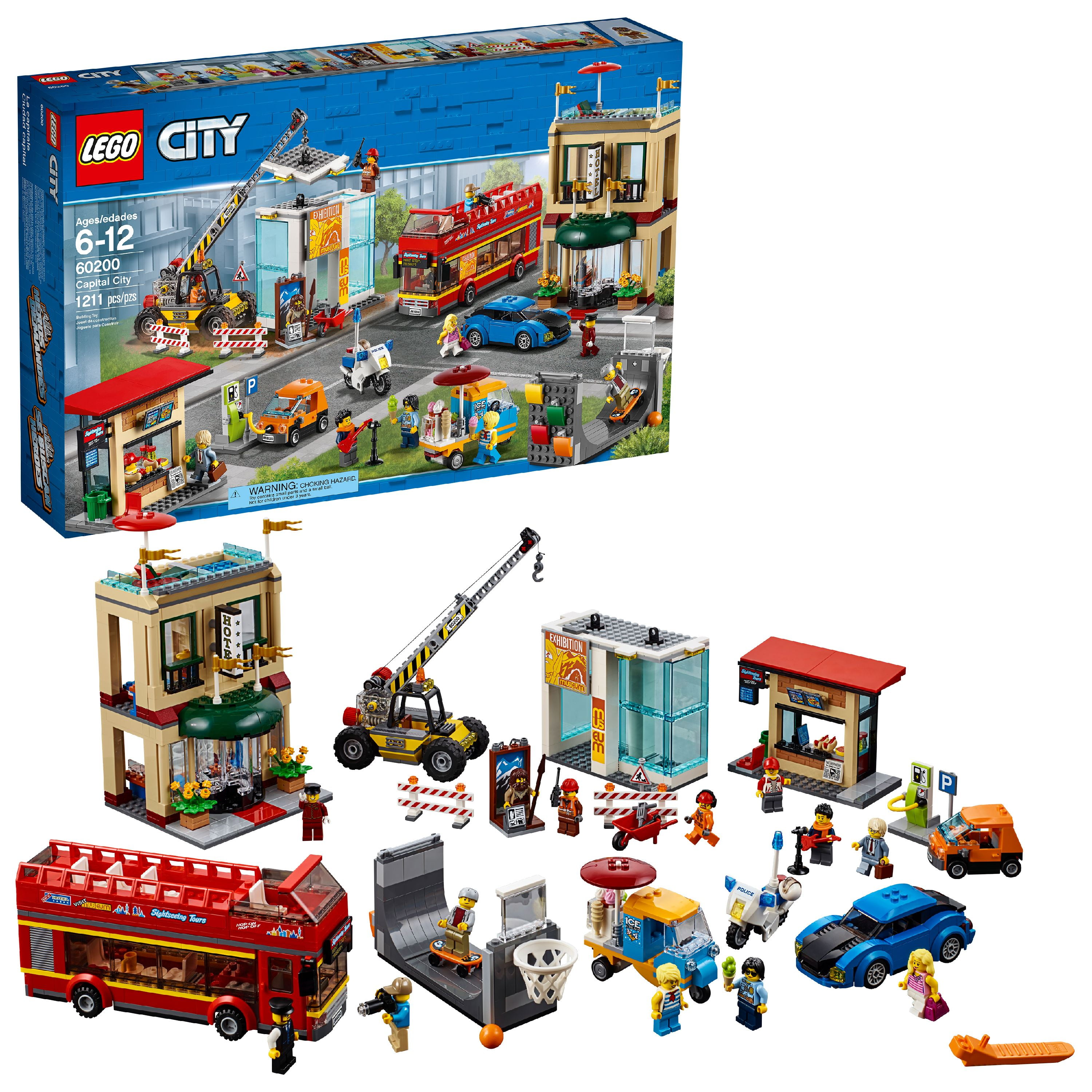 LEGO City Town Capital City 60200 - Walmart.com - Walmart.com