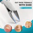 thumbnail image 4 of Coupe-ongles en Acier Inoxydable avec Design à Lame Droite Pointue, Lot de 1, 4 of 6