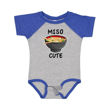 

Inktastic Miso Cute with Miso Soup Gift Baby Boy or Baby Girl Bodysuit