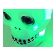 thumbnail image 2 of YONGSHENG Decoración de Halloween Luz nocturna Cabeza de calavera multicolor Lámpara de mesa con luz intermitente brillante, 2 of 2