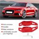 thumbnail image 2 of sweethay Palanca de cambios del volante del coche para A5 S5 S6 SQ5 RS3 RS6 RS7 (rojo) Automoción decorativa y accesorios sweethay VI003289-00, 2 of 6