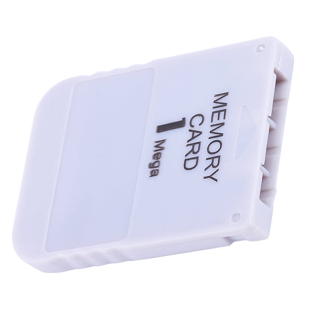 Tarjeta de Memoria para PS1, Tarjeta de Memoria de 1 MB de Capacidad, Tarjeta de Memoria Portátil para Juegos, Accesorio para Buardar Juegos, Compatible Con 1 One Game Game