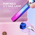 thumbnail image 6 of SAVILAND Mini Handheld UV Lamp for Gel Nails, Nail Glue & Gel Polish with USB Cable, 6 of 8