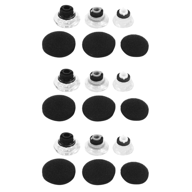 Geles de Tapones para Los OíDos de Repuesto Grandes, Medianos Y Pequeños de 9 Piezas para El Kit de Auriculares Legend