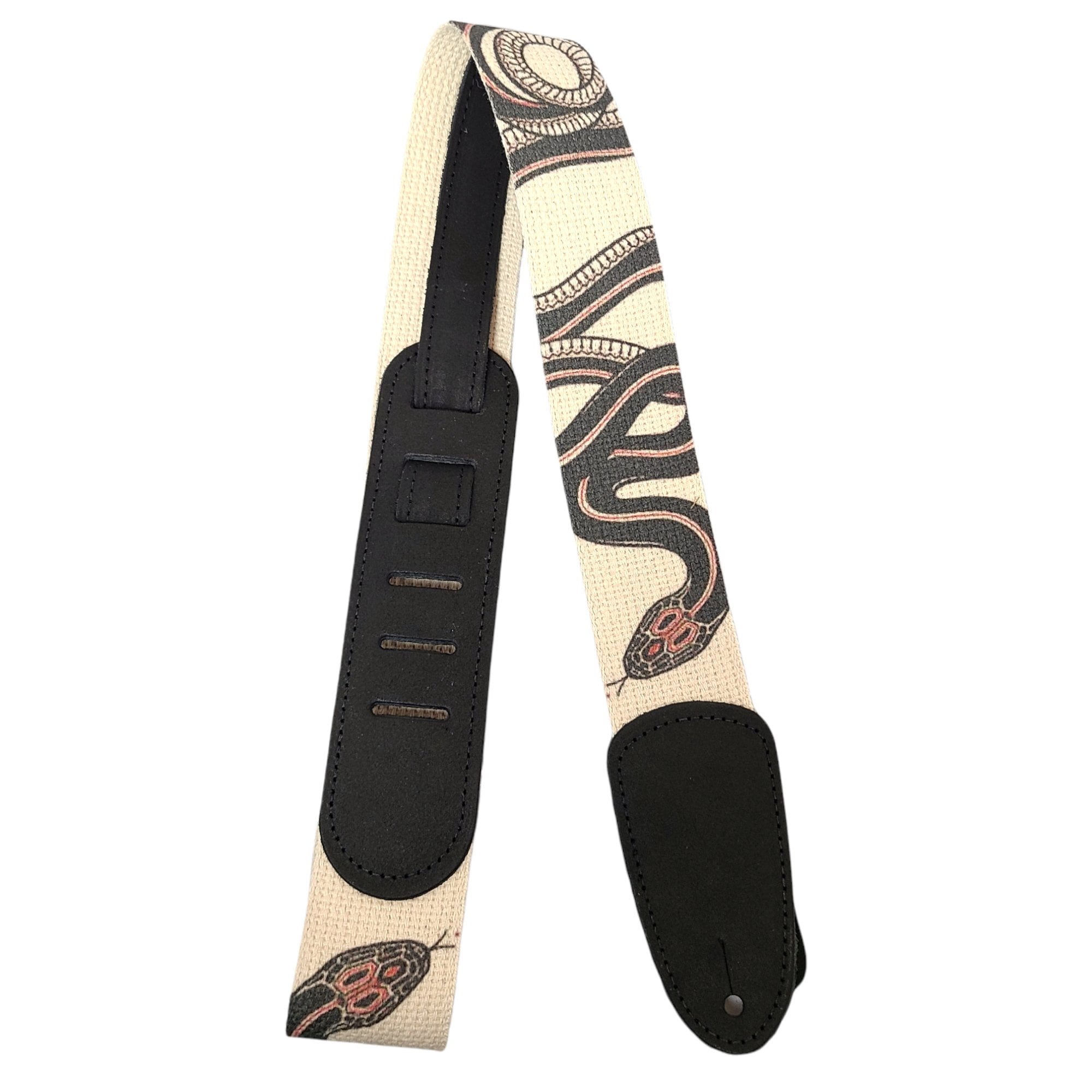 Henry Heller David Hale Print Series Guitar Strap Snake Design