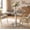 Silver Gray Marble, variant on Aukfa 31.5" Round Sintered Stone Dining Table for 2-4, Kitchen Table Tulip Table with Silver Pedestal Base for Bistro Small Apartment,Silver Gray Marble