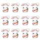 thumbnail image 2 of 20PCS Bunny Enamel Charms, Cute Rabbit Pendant Adornments for DIY Jewelry Making, Durable & Stylish Accessories for Keychains, Bracelets, Necklaces &, 2 of 3