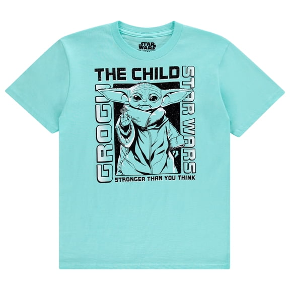 Star Wars Grogu Youth Boys T-Shirt The Child Graphic Tee Kids Sizes 5-20