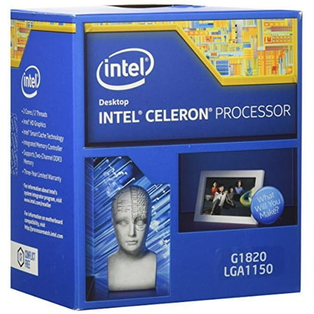 Refurbished Intel Celeron G1820 Processor 2.7GHz 5.0GT/s 2MB LGA 1150 CPU (Best Lga 1150 Cpu For The Money)