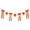 Maple leaf#2, variant on Halloween Felt Garland Banner, Wooden Bead with Bow and Maple Leaf String for Indoor Wall Party Decoration, 6 Ft