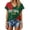 ZC Dark Green, variant on Women's Portugal Soccer Tshirts V Neck Short Sleeve Patriotic Graphic Tee Fashion Stretch Soft Basic Top for Football Game Days,Dark Green,L