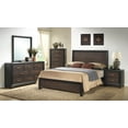 thumbnail image 2 of Emerald Home B588-13-K Prelude Cal King Panel Bed Kit, Honey Black & Brown, 2 of 3