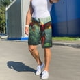 thumbnail image 6 of Sikiie Flying Parrots In Jungle Mens Pajama Shorts, Lounge Pant, Men's shorts，Sleep Pj Shorts for Men-X-Large, 6 of 6