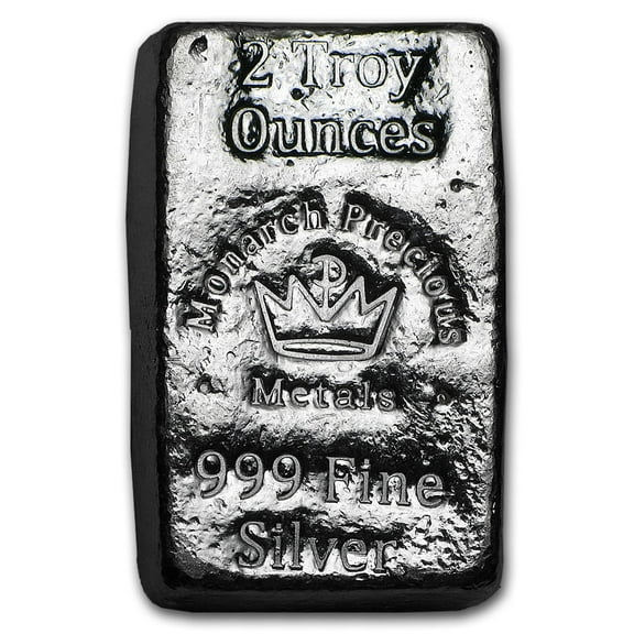 2 oz Hand Poured Silver Bar - MPM