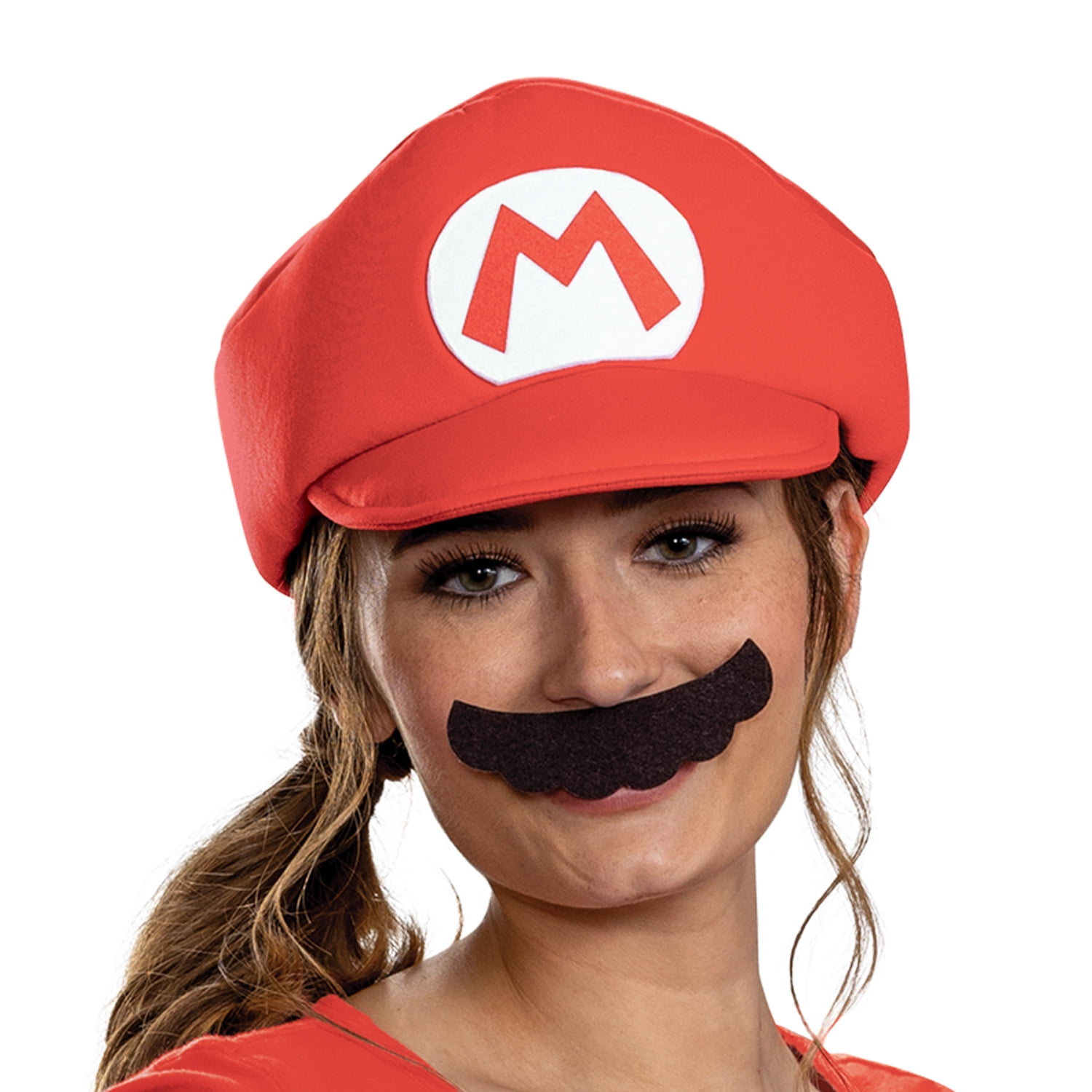 Nintendo Super Mario Bros. Mario Halloween Accessory Kit for Adults, by Disguise
