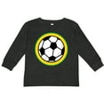 thumbnail image 3 of Inktastic Soccer Sports Ball Boys or Girls Long Sleeve Toddler T-Shirt, 3 of 5