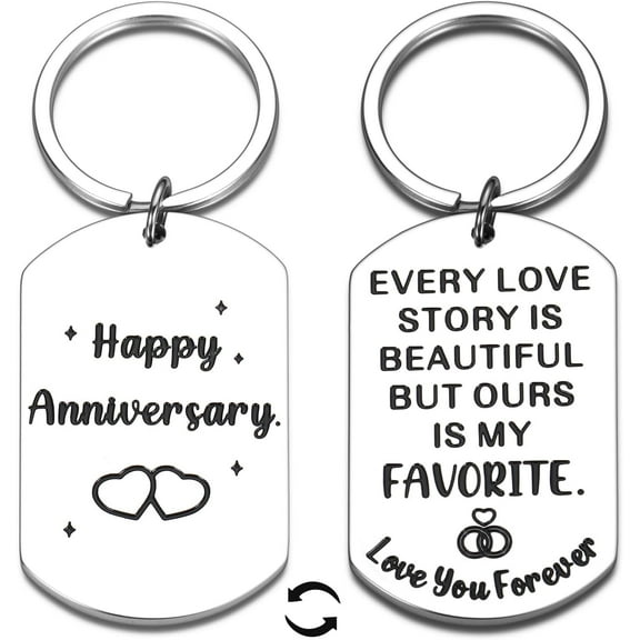 Men's Wedding Anniversary Gifts for Women for Boyfriend Girlfriend Husband Wife 1 Year 10 Year Anniversary Gifts for Husband His Her Birthday Christmas