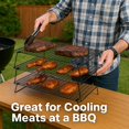 3 Tier Stackable Cooling Rack for Baking – Carbon Steel Wire Cookie ...