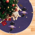 thumbnail image 5 of Coolnut Halloween Christmas Tree Skirt Halloween Tree Skirt, for Holiday Party Home Christmas Day Ornaments36", 5 of 6
