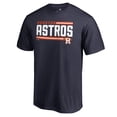 thumbnail image 2 of Men's Navy Houston Astros Onside Stripe T-Shirt, 2 of 3