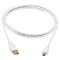 thumbnail image 4 of Tripp Lite Safe-it Type-a To Mini-b Antibacterial Cable (m/m), 2.0, White, 6 Ft. - Cable - (m) To Mini-Type B (m) - 2.0 - 6 Ft - Molded - White, 4 of 5