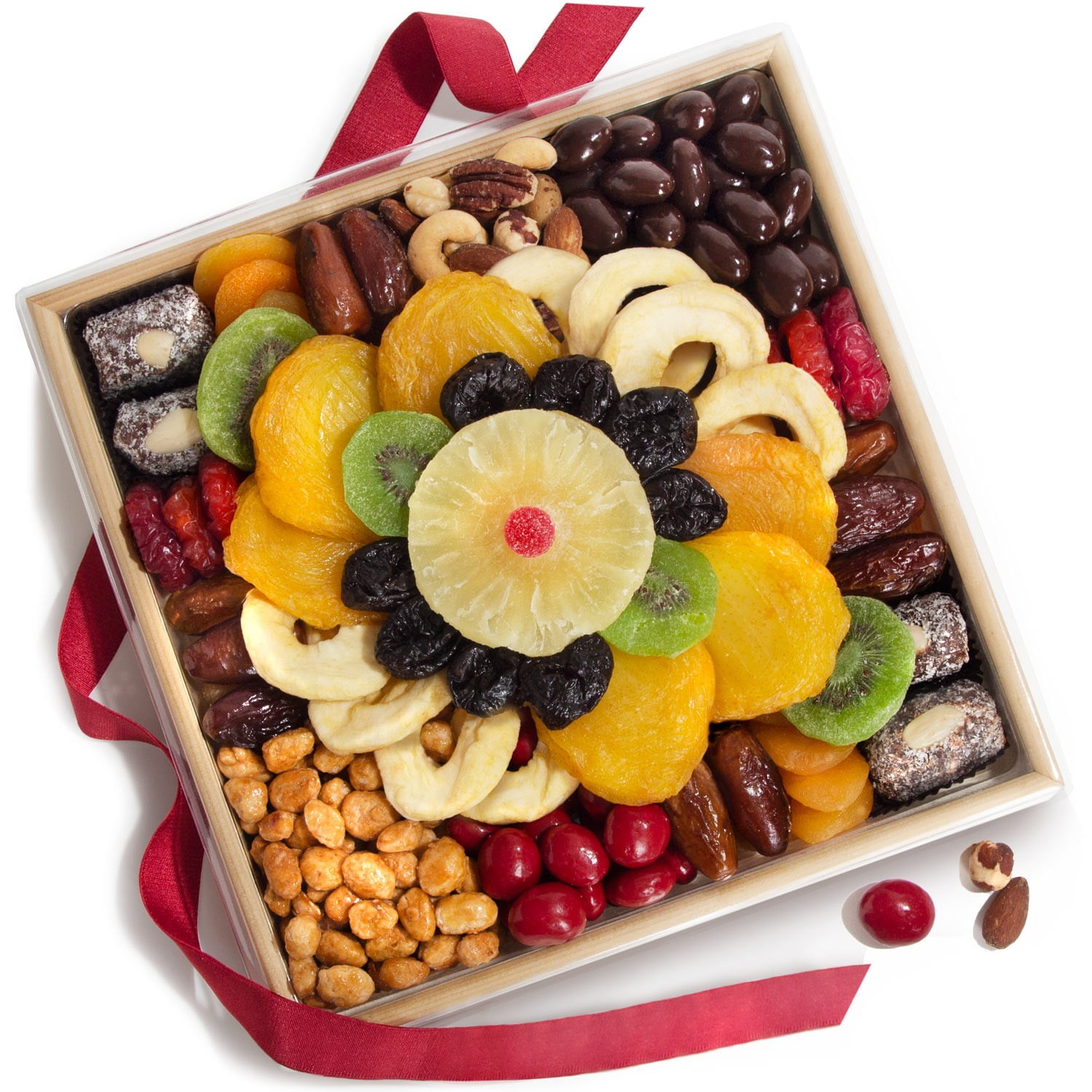 Festive Dried Fruit, Nuts and Sweets Tray