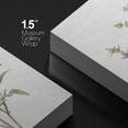 thumbnail image 4 of PixonSign Canvas Print Wall Art Purple Watercolor Wildflower Still Life Nature Wilderness Illustrations Modern Art Botanical Floral Farmhouse/Country Relax/Calm/Cozy - 16"x24", 4 of 5