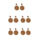 thumbnail image 3 of Pendientes bohemios Minnieouse 1 par de gota Café para mujer, 3 of 6