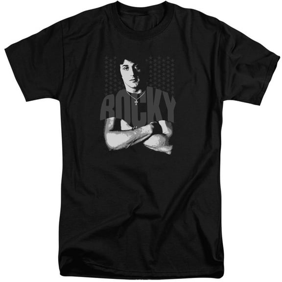 Rocky Shirt Adult Tall T-Shirt Black