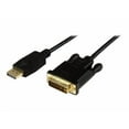 thumbnail image 2 of StarTech.com 6 ft DisplayPort to DVI Active Adapter Converter Cable - 6ft (1.8m) Active DP to DVI M/M Cable for PC - 1920x1200 - Black (DP2DVIMM6BS) - Display cable - DisplayPort (M) to DVI-D (M) - 6 ft - active - black - for P/N: TB3CDK2DP, TB3CDK2DPUE, TB3CDOCKDP, TB3DK2DHV, TB3DK2DHVUE, TB3DKDPMAW, TB3DKDPMAWUE, 2 of 7