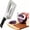 Black, variant on Cabbage Shredder, Stainless Steel Cabbage Cutter, Multifunctional Cabbage Slaw Slicer, Kitchen Vegetable Shredder, Cuchillo Para Cortar Repollo for Fruit Vegetable Prep (red)
