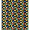 thumbnail image 3 of Outer Space Duvet Cover Set, Cartoon with Astronaut Animals and Heavenly Bodies, Decorative 2 Piece Bedding Set with 1 Pillow Shams, Twin Size, Multicolor, by Ambesonne, 3 of 3