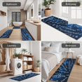 thumbnail image 5 of Math Equations Algebra Formulas Blue Pattern Kitchen Rugs Sets Of 3,Kitchen Runner Rugs Non Skid Washable,Decorative Kitchen Floor Mats for Kitchen,Sink,Laundry,17"x30"+ 17"x47" + 17"x59", 5 of 6