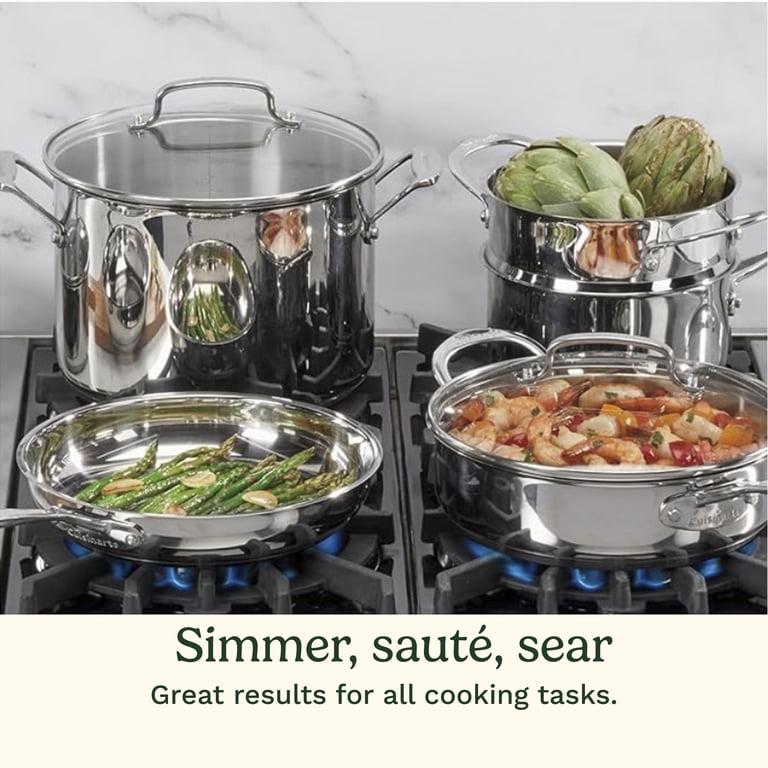 Cuisinart Chef's Classic 11-Piece Cookware Set with Steamer photo 7