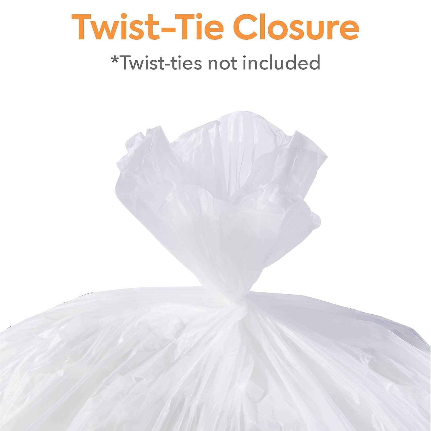 Staples Coastwide Professional 20-30 Gallon Trash Bag 30" x 37" High Density 10 mic Natural 500