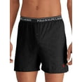 thumbnail image 2 of Polo Ralph Lauren Mens 3-Pk. Cotton Classic Knit Boxers (Small, Black), 2 of 4