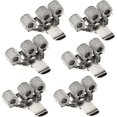 thumbnail image 1 of Portalápices de metal de tres orificios de primera calidad con clip de bolsillo para bloc de notas y portapapeles con resorte, adecuado para casi cualquier tamaño de bolígrafo, portalápices de metal d, 1 of 5