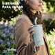 thumbnail image 5 of Vaso Térmico Buffer Flask Ivory Acero Inoxidable Anti Derrame 420 ml, 5 of 8
