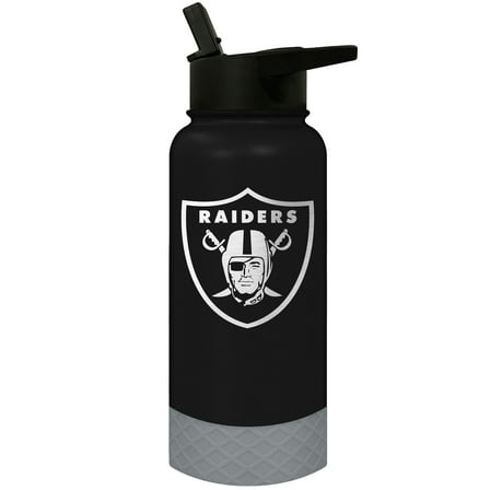 Las Vegas Raiders 32oz. Logo Thirst Hydration Water Bottle