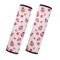 Uorisanigo Musical Character Piano Auto Seat Belt Cover Facecloth 2 Pieces Seat Belt Shoulder Strap Covers Comfortable Driving Seat Belt Cover Pad with All Cars and Backpacks