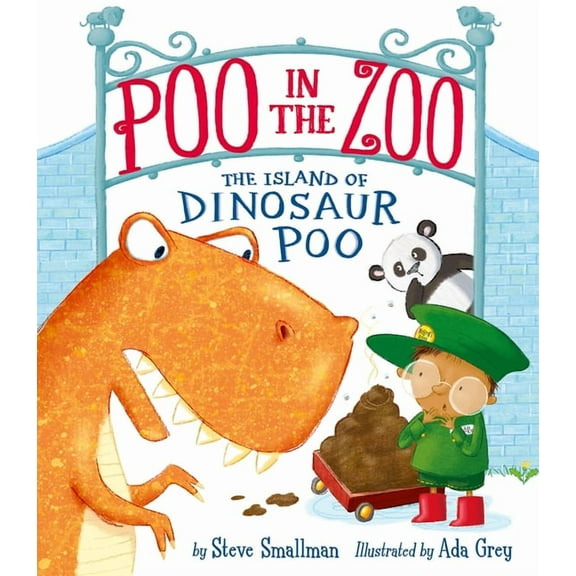Poo in the Zoo: The Island of Dinosaur Poo, (Hardcover)