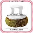 thumbnail image 5 of 2 Pc Kitchen Cleaning Scrub Brushes, Random Color, Dish Scrub Brushes for Kitchen Pot Cleaning, Brush with Handle, Stainless Steel Silicone Scrub Brush, Comfort Grip Scrubber Brush for Household, 5 of 7