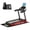 black 15% auto incline with mat, variant on HARISON Folding Treadmill for Home, Heavy Duty Running Machine with 330 lbs Capacity, Quiet Motorized Treadmill with Incline for Cardio Workout