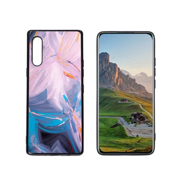 Abstraction-14 Phone Case, Degined for LG Velvet 5G Case Men Women, Flexible Silicone Shockproof Case for LG Velvet 5G